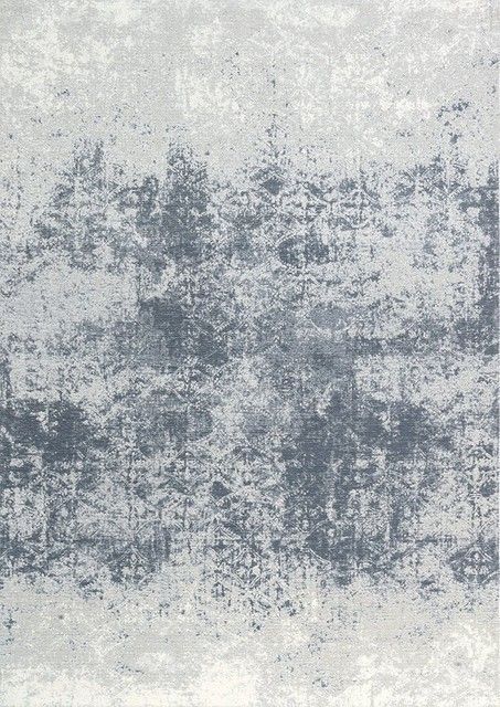 Ковер легкой чистки Illusion Blue gray 200x300