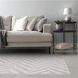 Килим Muse Grey Chevron Rug MU07 200x290 см