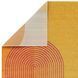 Килим Muse Orange Retro Rug MU13 120x170 см