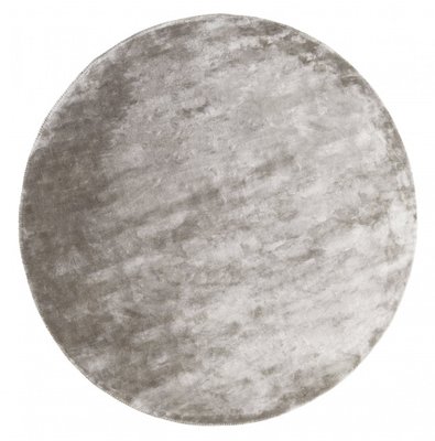 Килим ручної роботи Aracelis Paloma 200 круглий, сірий, Ø 2.0 м, Сірий