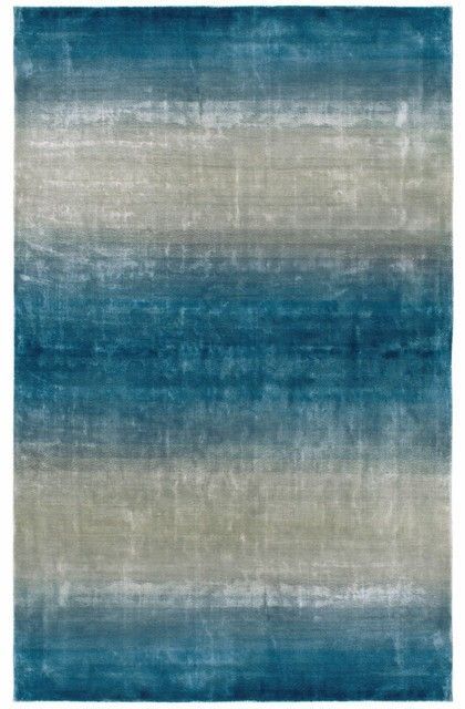 Ковер ручной работы Geos Light Blue 200x300, бірюзовий, 2 x 3 м, Бірюзовий