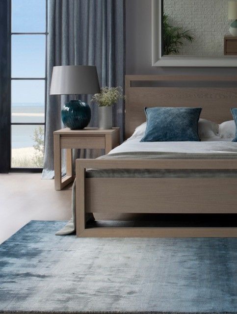 Килим ручної роботи Geos Light Blue 160x230, бірюзовий, 1.6 х 2.3 м, Бірюзовий