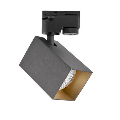 Трековый светильник Square GU10 1x10W чорний IP20