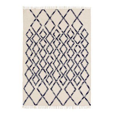 Килим Hackney Kelim Diamond Blue 120х170 см