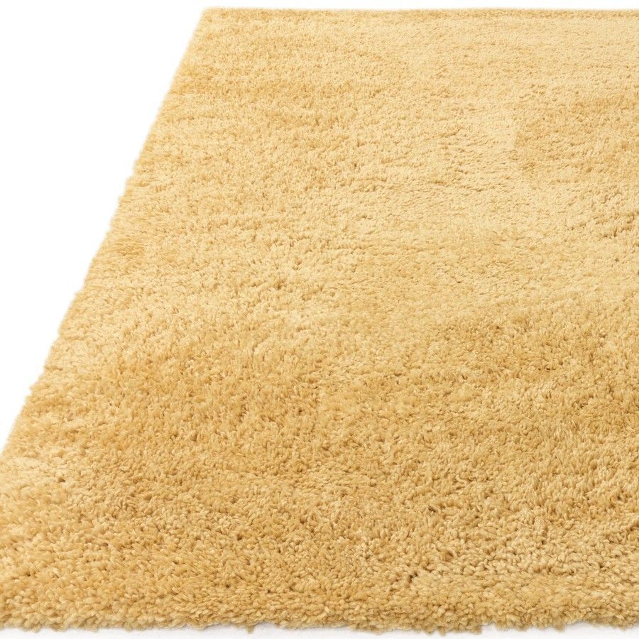 Ковер Ritchie Yellow мягкий на ощупь лохматый 200x290 см