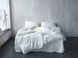 Комплект постельного белья 200x220 LIMASSO SNOW WHITE STANDART молочный