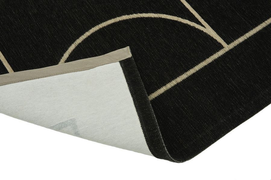 Килим легкої чистки Signet Black 200x300