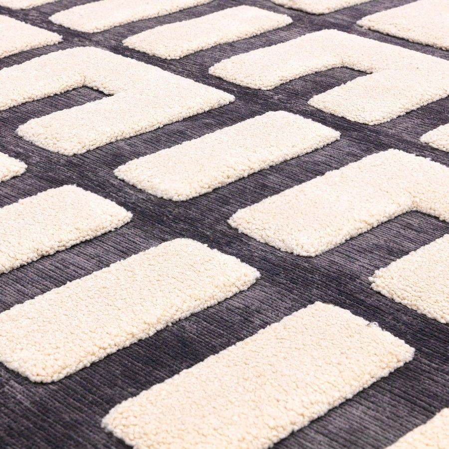 Килим Valley Charcoal/Ivory Junction 160x230 см