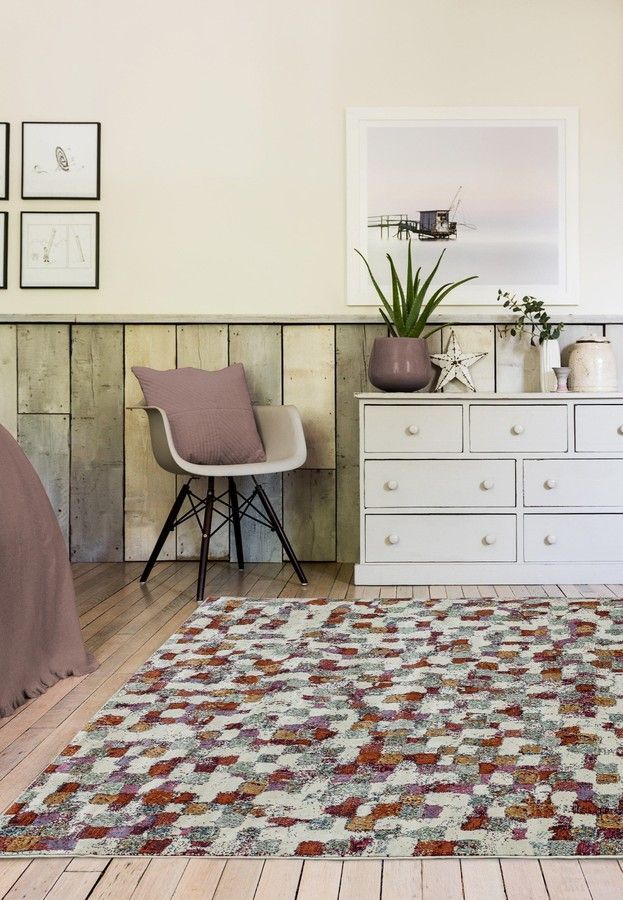Килим Amelie AM09 Pixel Geometric 80х150 см