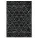 Килим ручної роботи Tanger Antracite 200x300, Чорний; Антрацит, 2 x 3 м, Антрацит, Чорний