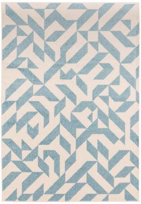 Ковер Muse Blue Shapes Rug MU03 120x170 см