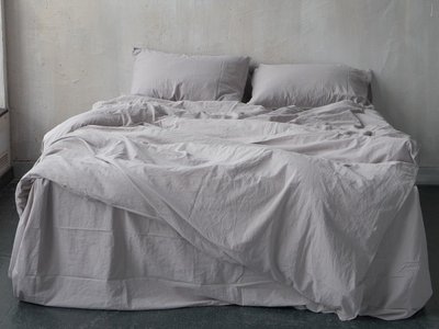 Комплект постельного белья 200x220 LIMASSO OPAL GREY STANDART серый