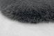 Килим Rabbit antracite 160x160 круглий Бельгія, Антрацит; Серый, Ø 1.6 м, Антрацит, Сірий