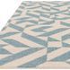 Килим Muse Blue Shapes Rug MU03 80x150 см