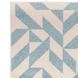 Килим Muse Blue Shapes Rug MU03 80x150 см