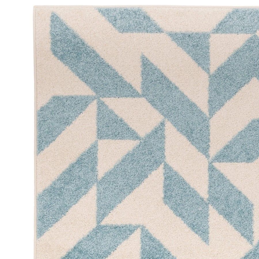 Килим Muse Blue Shapes Rug MU03 80x150 см