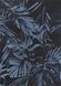 Ковер легкой чистки Jungle Blue 160x230, Синій; Чорний, 1.6 х 2.3 м, Синий, Черный