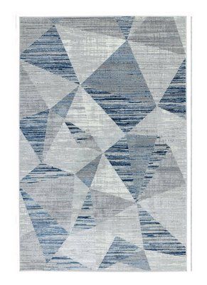 Килим Orion OR14 Block Blue 80х150 см