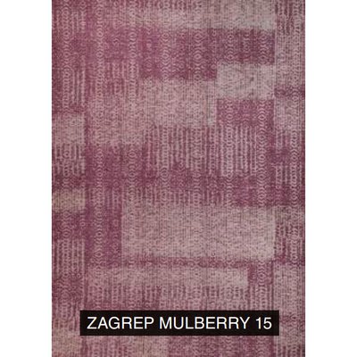 Ковер легкой чистки Zagrep Mulberry 160x230, Бордовый, 1.6 х 2.3 м, Бордовый