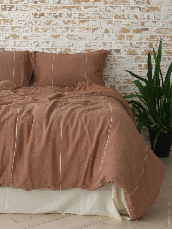 Комплект постельного белья 160x220 LA MODNO Massimo Brown