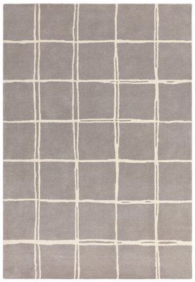 Ковер Albany Grid Grey 80x150 см