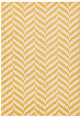 Ковер Muse Yellow Chevron Rug MU08 120x170 см