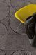 Ковер Muse Charcoal Swirl Rug MU01 66x240 см
