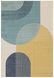 Ковер Muse Blue Retro Rug MU15 120x170 см