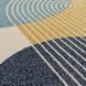 Килим Muse Blue Retro Rug MU15 66x240 см