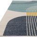 Килим Muse Blue Retro Rug MU15 66x240 см