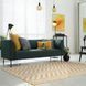 Килим Muse Yellow Chevron Rug MU08 200x290 см