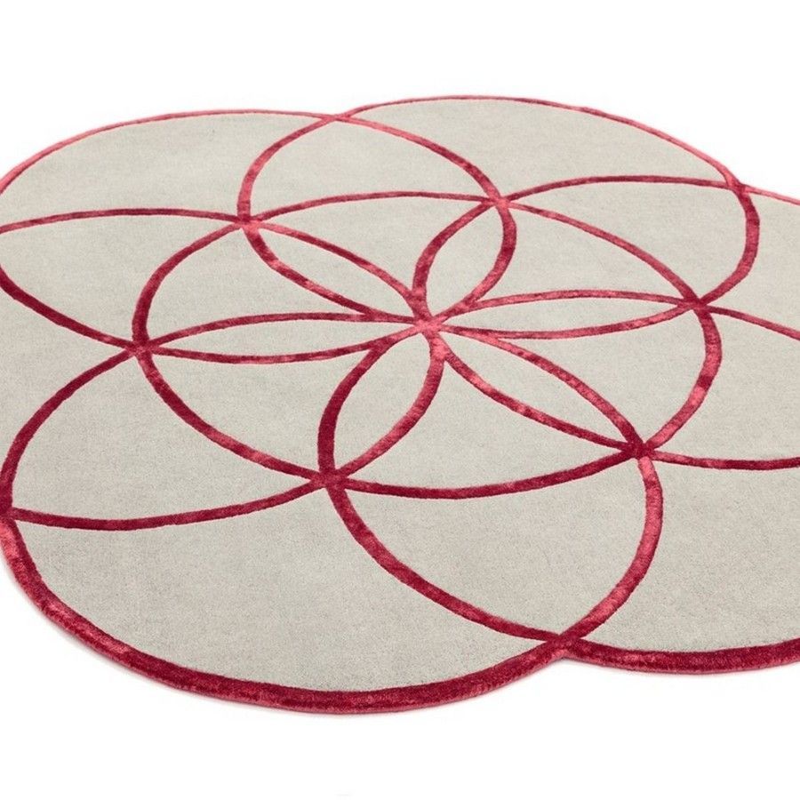 Килим Lotus Red 200х200 см