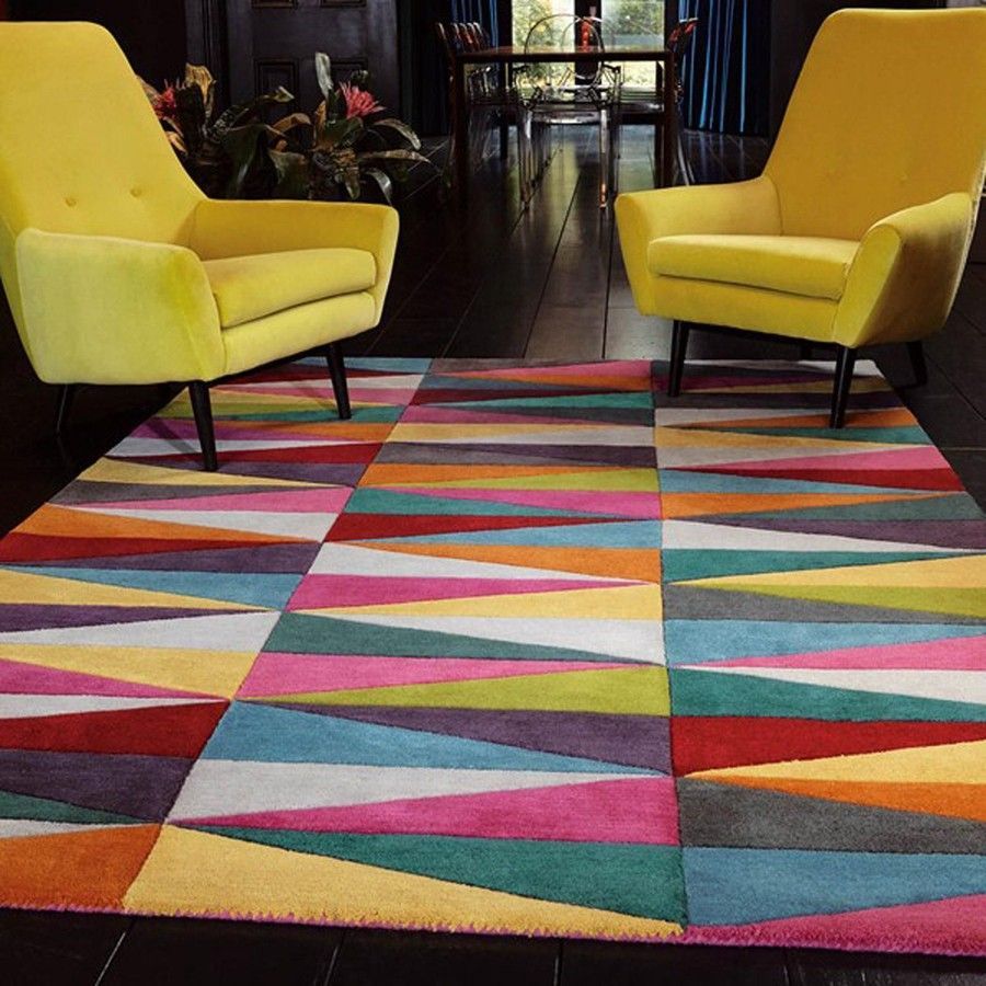 Килим Funk Triangles Multi 70х300 см
