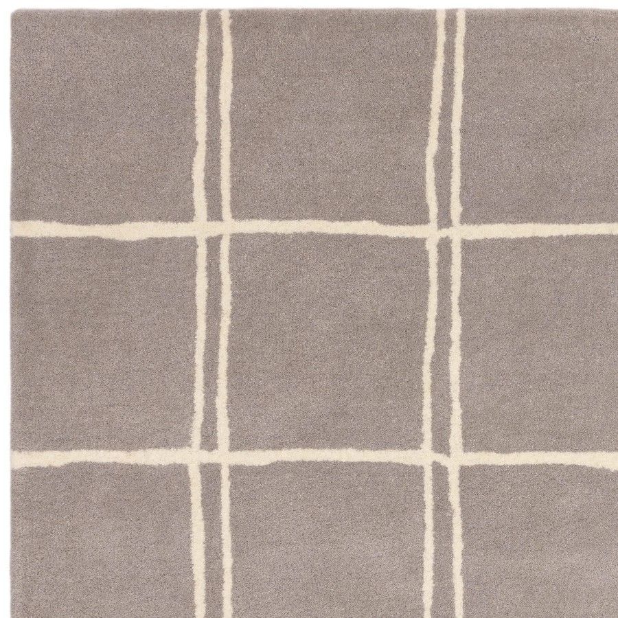 Килим Albany Grid Grey 80x150 см