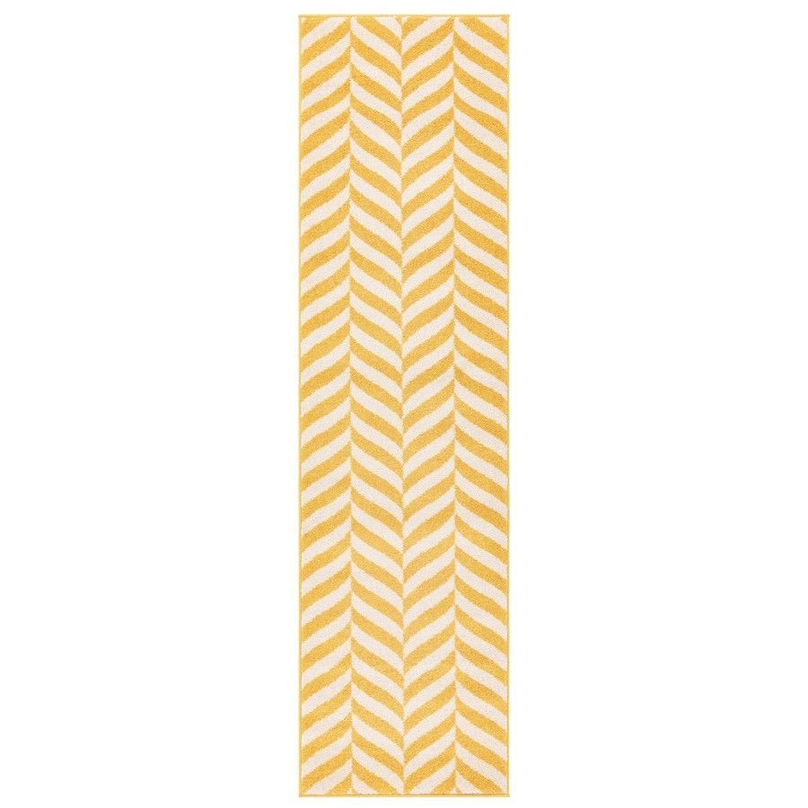 Килим Muse Yellow Chevron Rug MU08 200x290 см