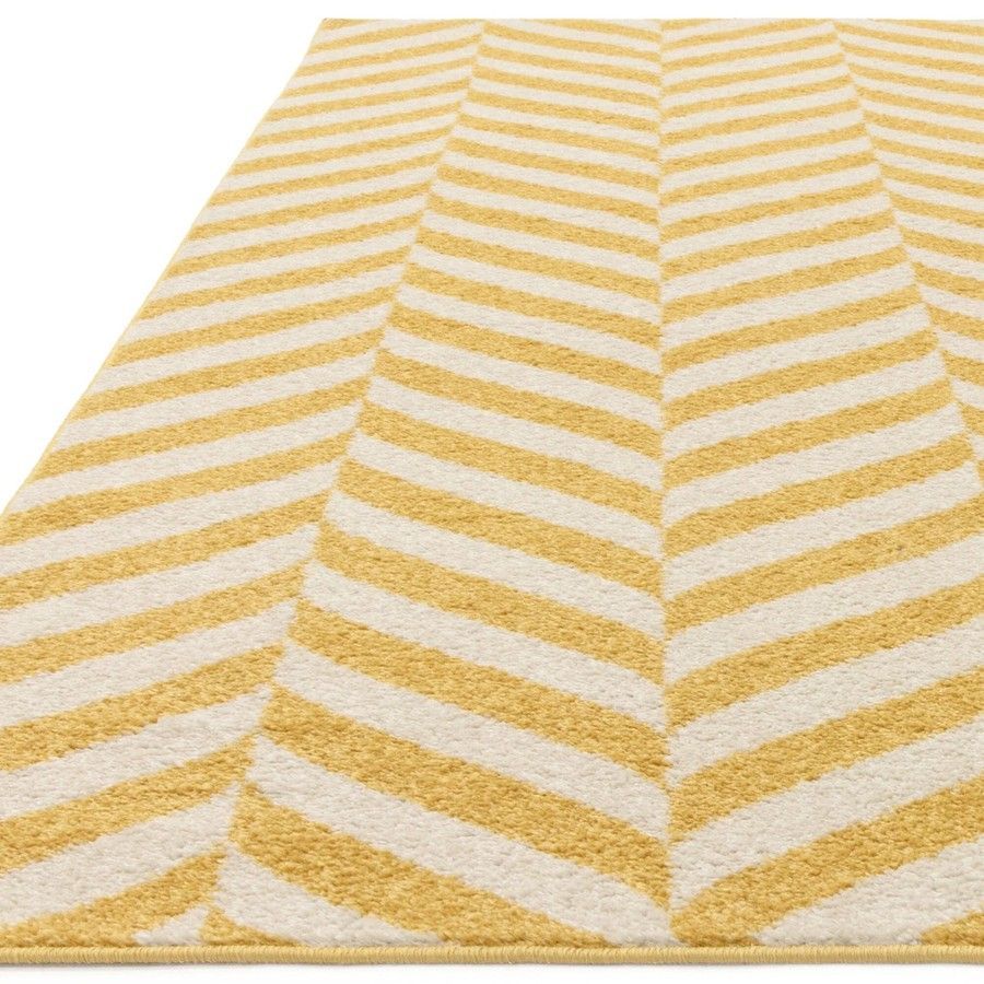 Килим Muse Yellow Chevron Rug MU08 200x290 см