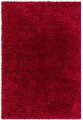 Ковер Ritchie Red мягкий на ощупь лохматый 120x170 см