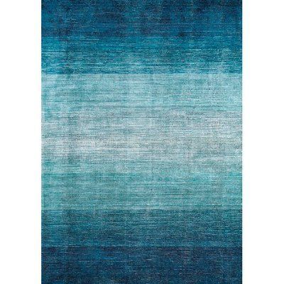 Ковер ручной работы Ivette Ombre Niagara 200x300, бірюзовий, 2 x 3 м, Бирюзовый
