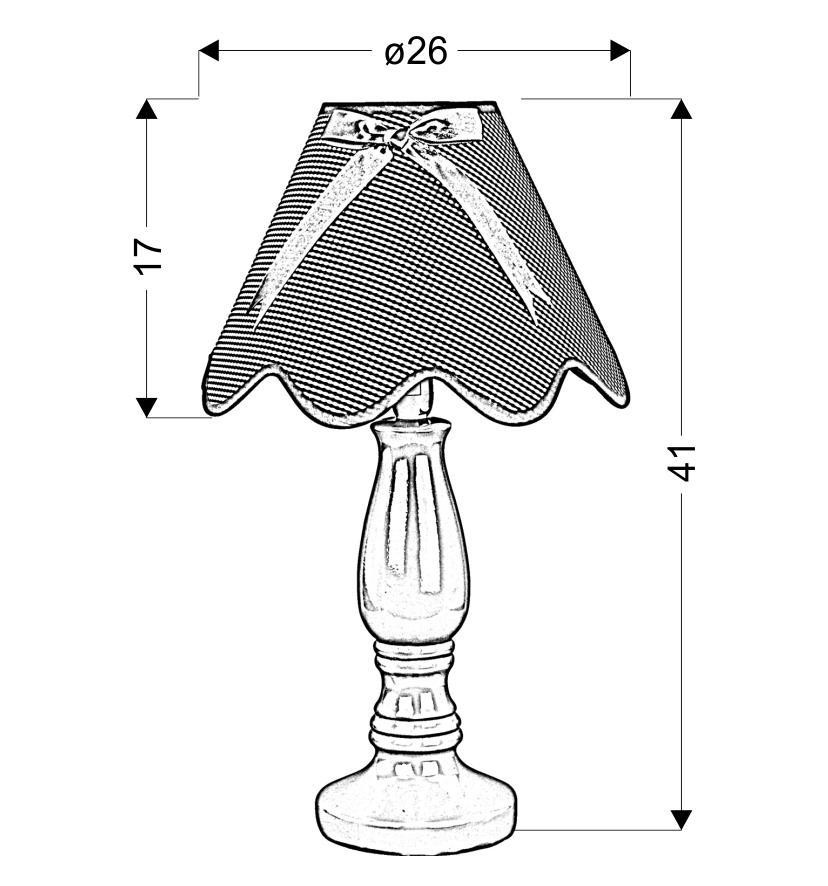 Настольная лампа Candellux 41-14580 LOLA