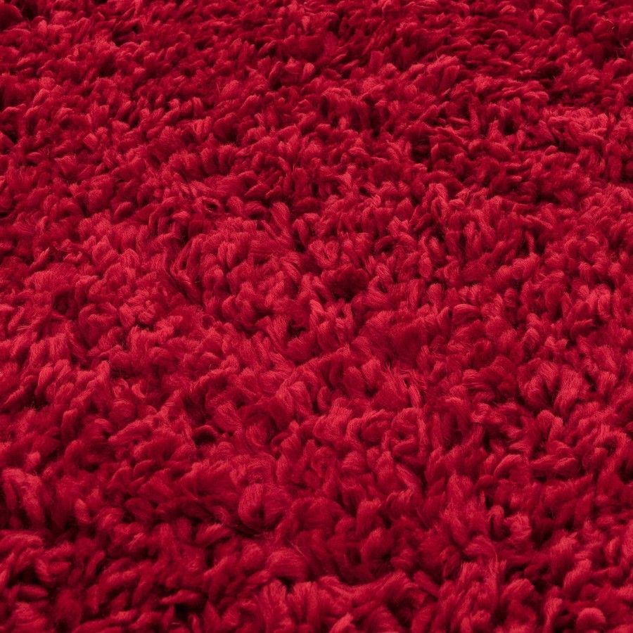 Ковер Ritchie Red мягкий на ощупь лохматый 80x150 см