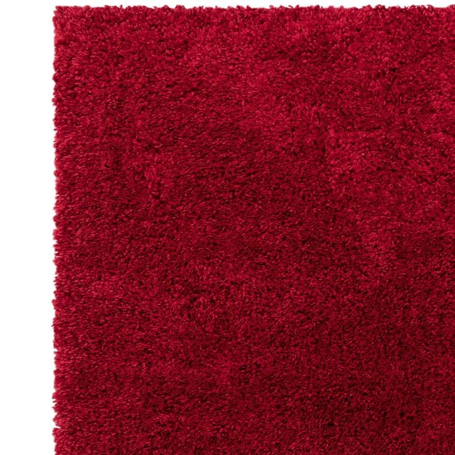 Ковер Ritchie Red мягкий на ощупь лохматый 80x150 см