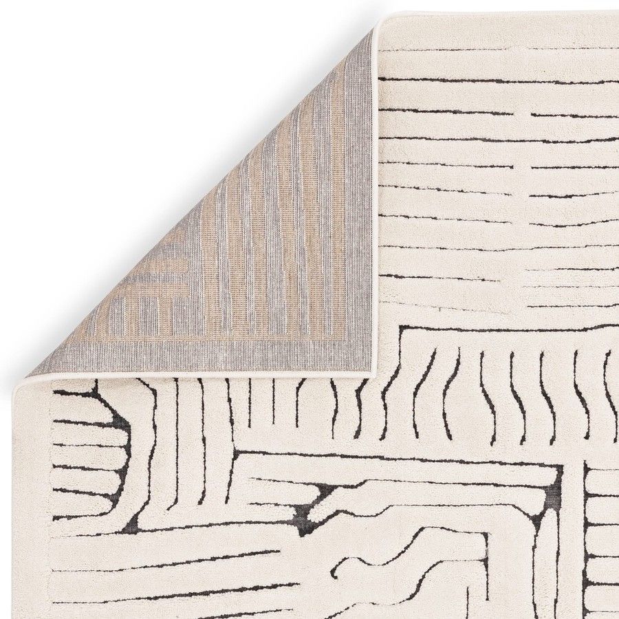 Килим Valley Ivory/Charcoal Route 120х170 см