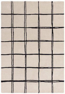 Ковер Albany Grid Monochrome 160x230 см