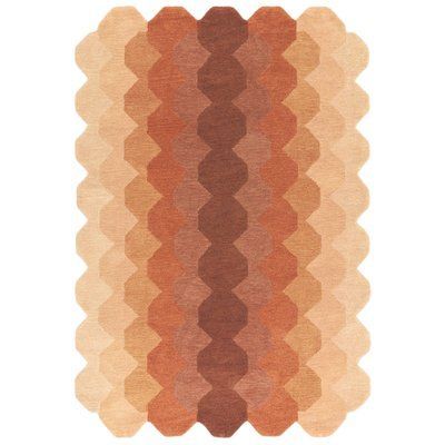 Ковер Hive Rust 66х200 см