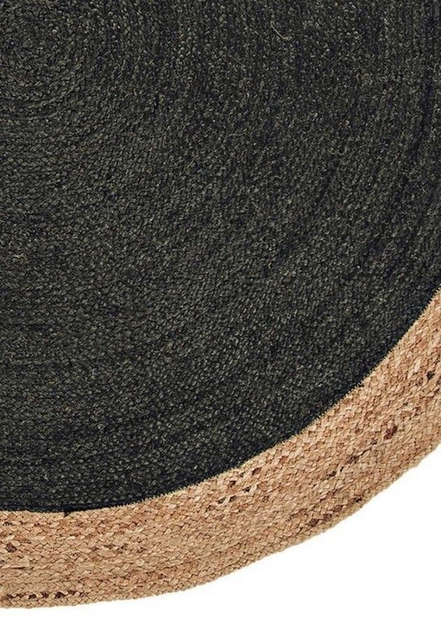 Килим Faro Charcoal Круглий 160х160 см
