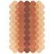 Ковер Hive Rust 66х200 см