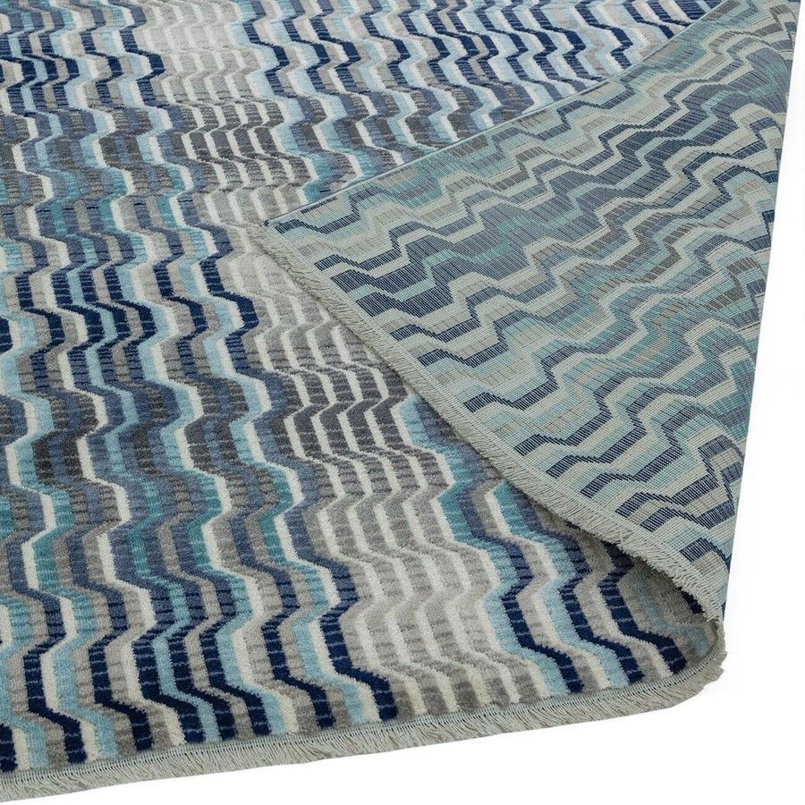 Ковер Skye SK03 Wave Bluee 120х240 см
