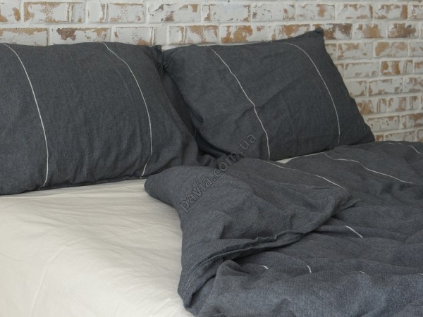 Комплект постельного белья 200x220 LA MODNO Massimo Anthracite