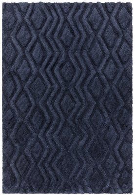 Ковер Harrison Navy стриженый с высоким ворсом 200x290 см
