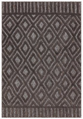 Ковер для дома и улицы Salta Charcoal Diamond SA02 120x170 см